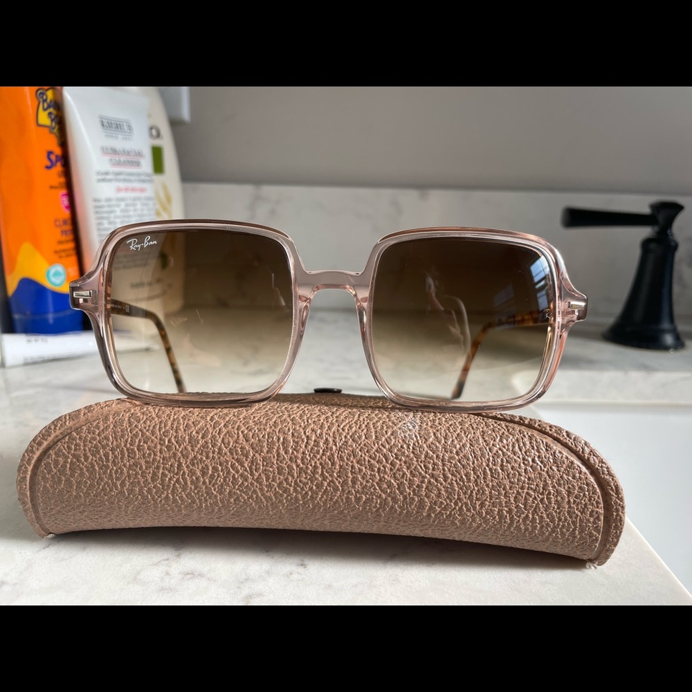 Ray ban square brown RB 1973.